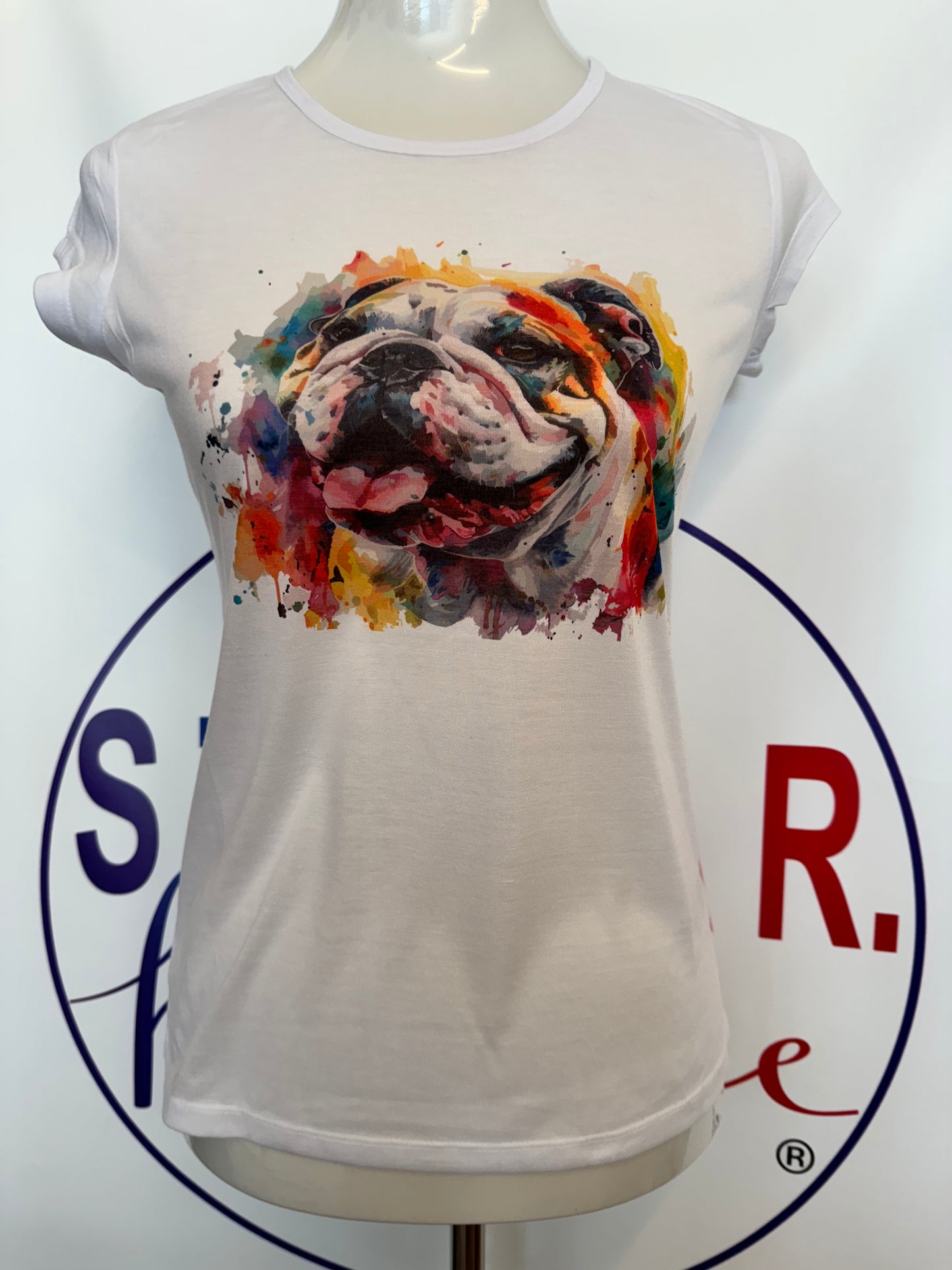 T-shirt DONNA con il tuo PELOSINO (TATTO COTONE)