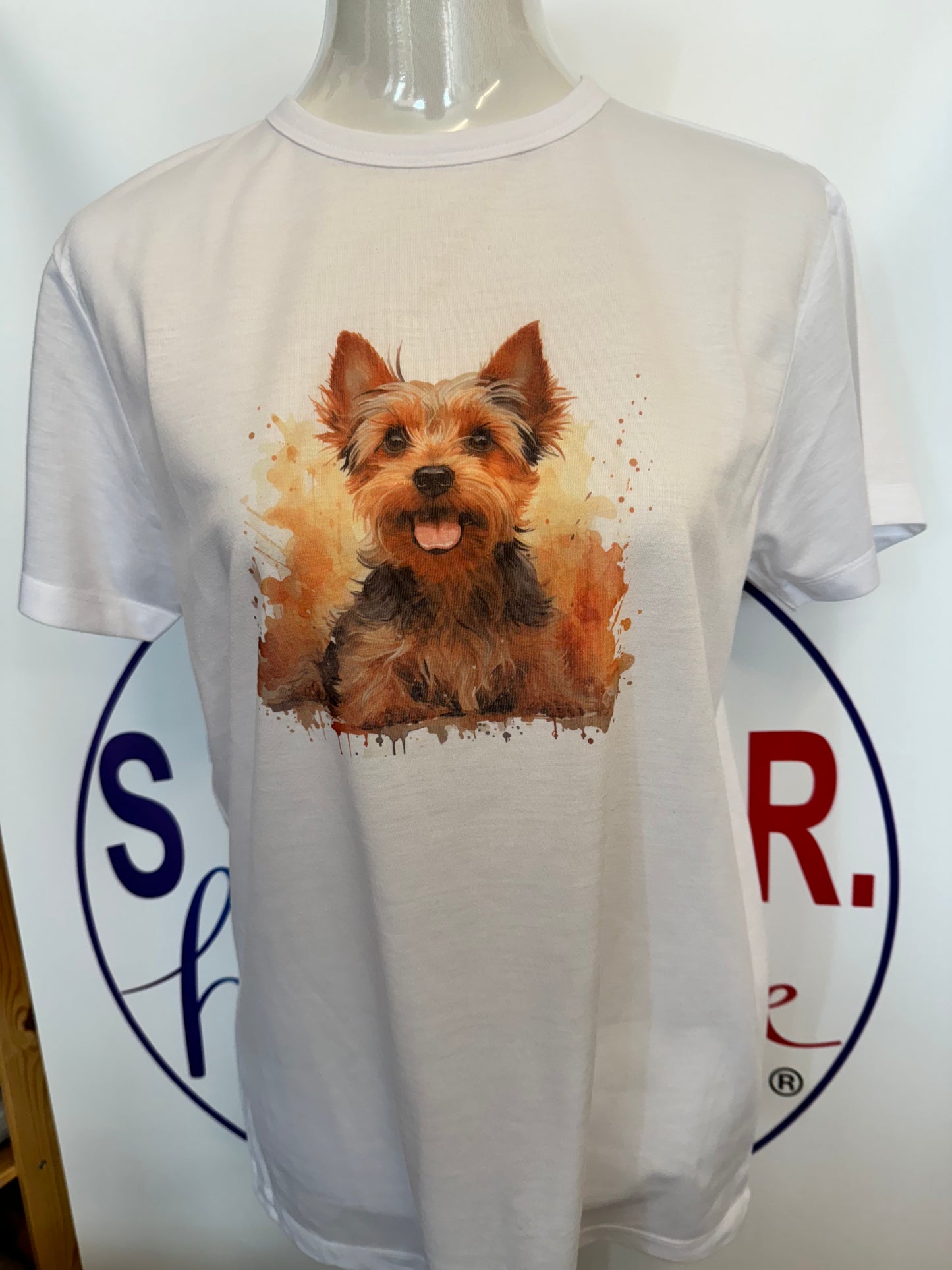 T-shirt DONNA con il tuo PELOSINO (TATTO COTONE)