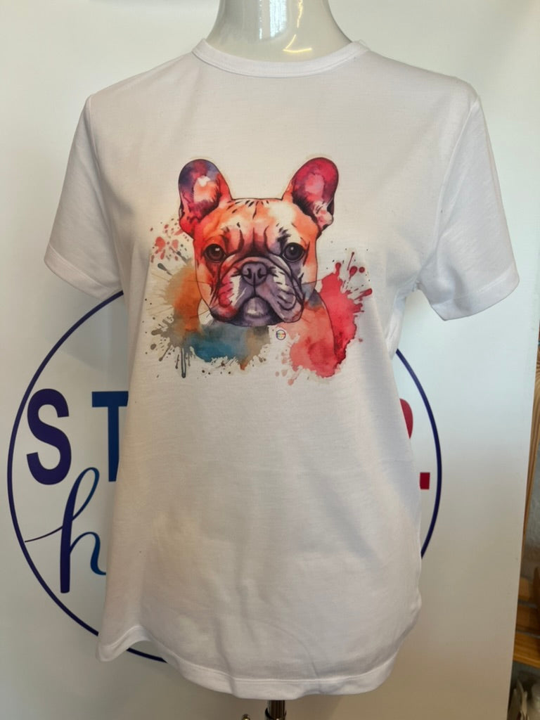 T-shirt stampa BULLDOG FRANCESE