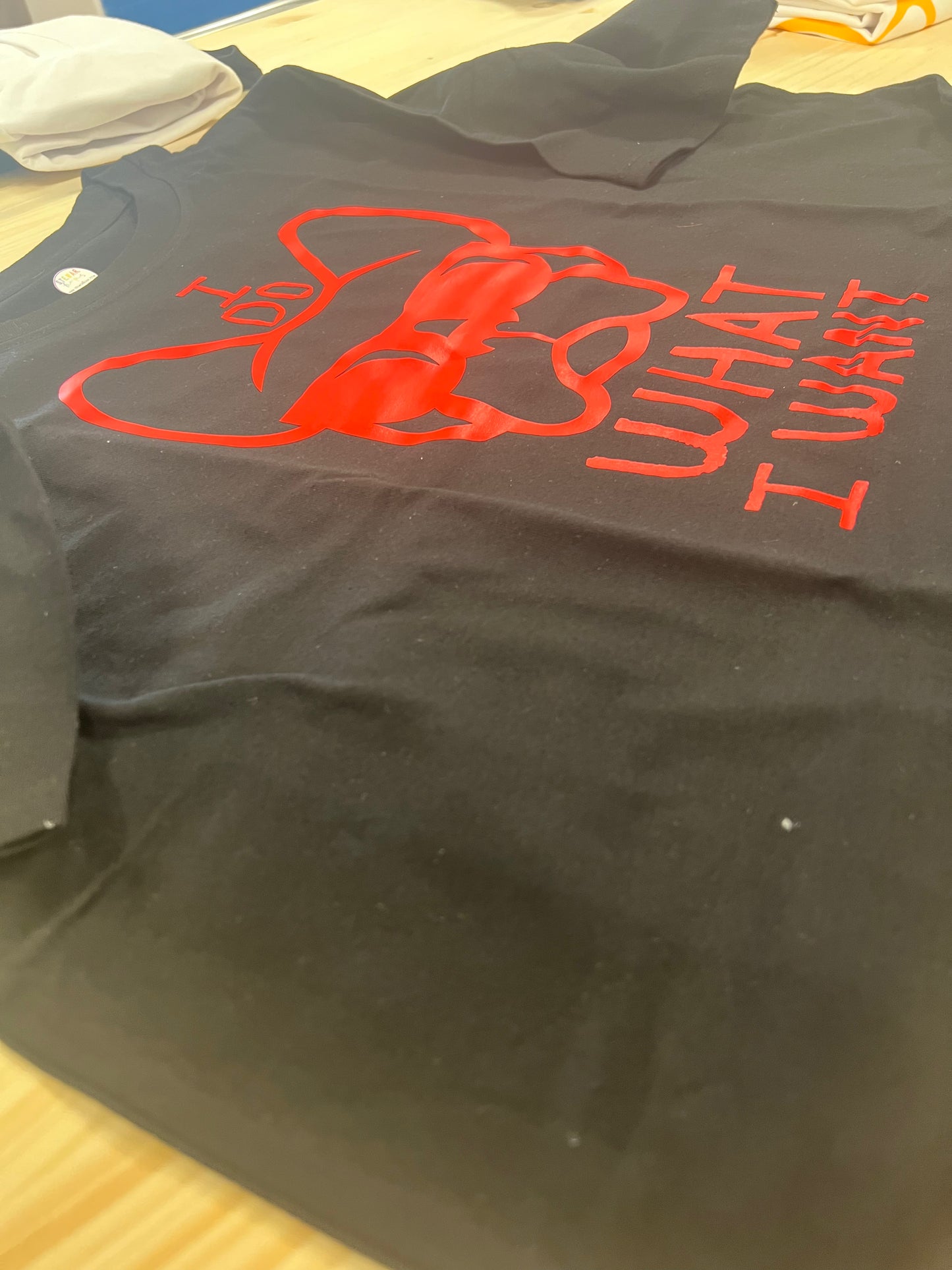 T-shirt NERA, da donna in cotone, "ETTORE I DO WHAT I WANT"
