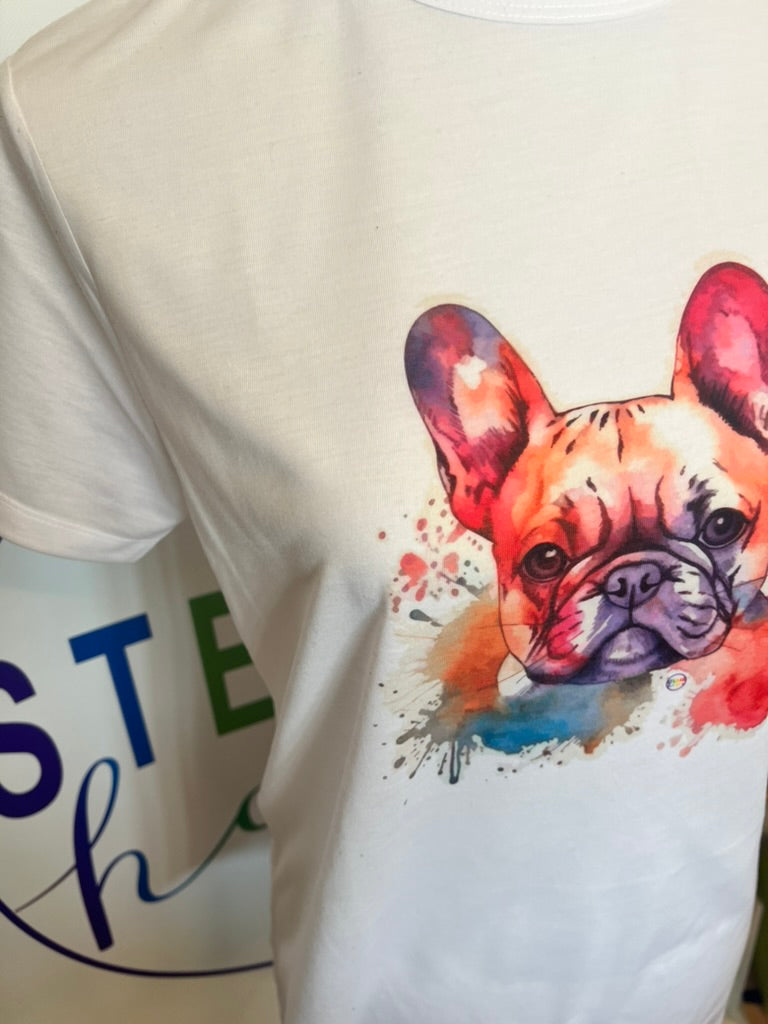 T-shirt stampa BULLDOG FRANCESE