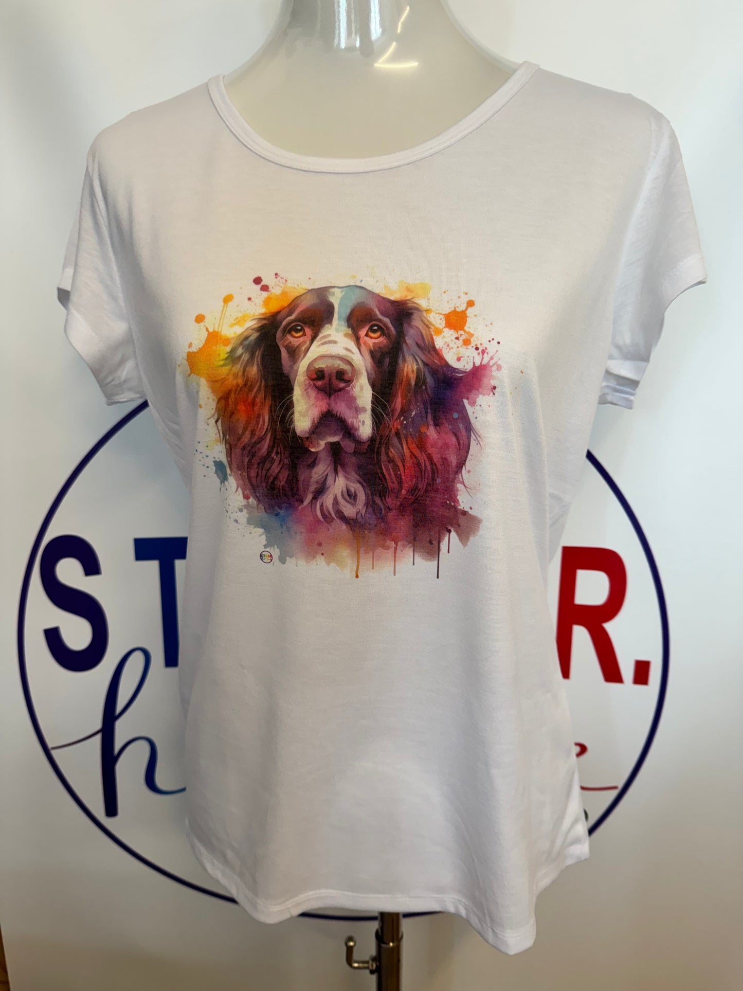 T-shirt DONNA con il tuo PELOSINO (TATTO COTONE)