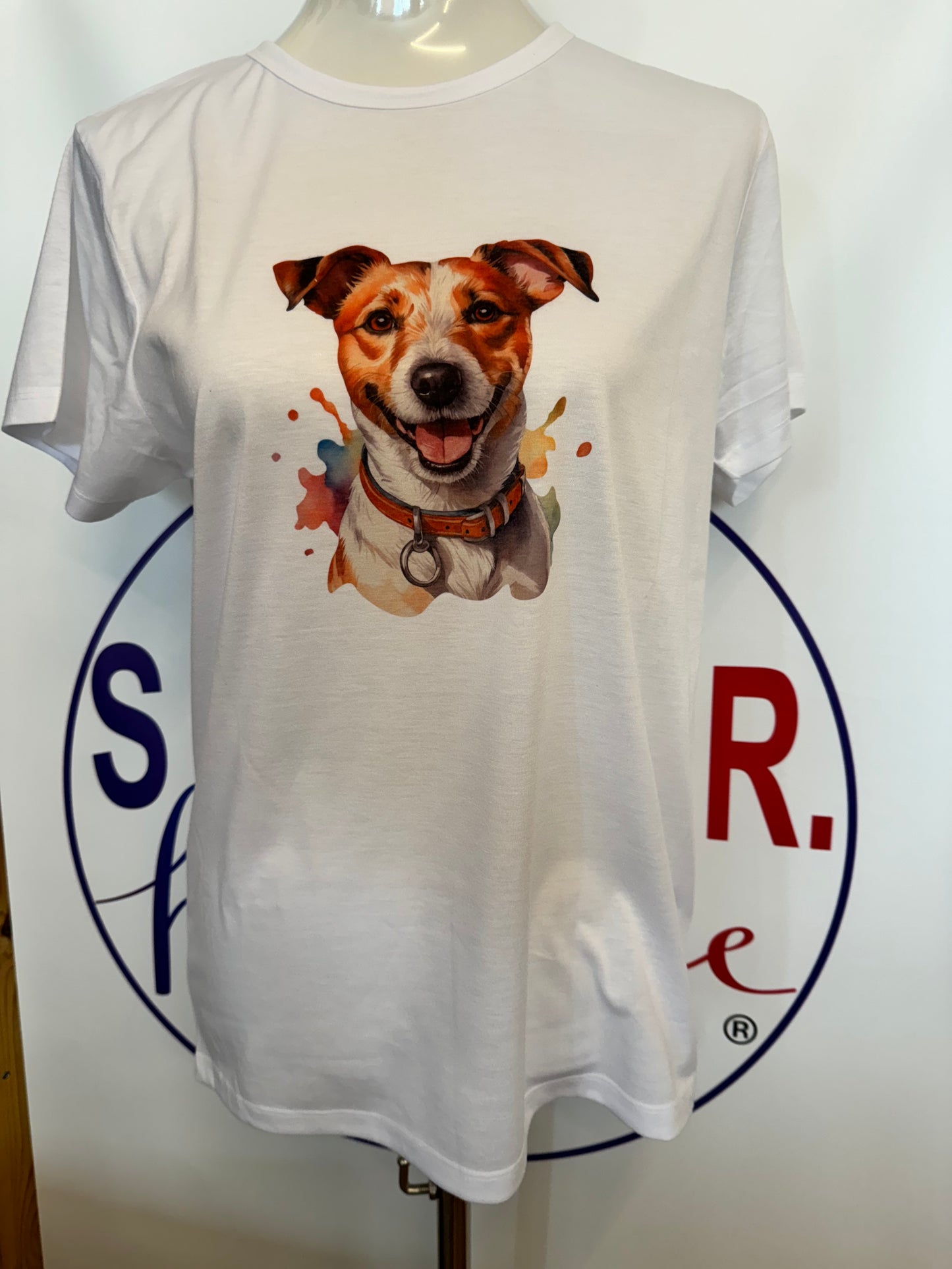 T-shirt DONNA con il tuo PELOSINO (TATTO COTONE)