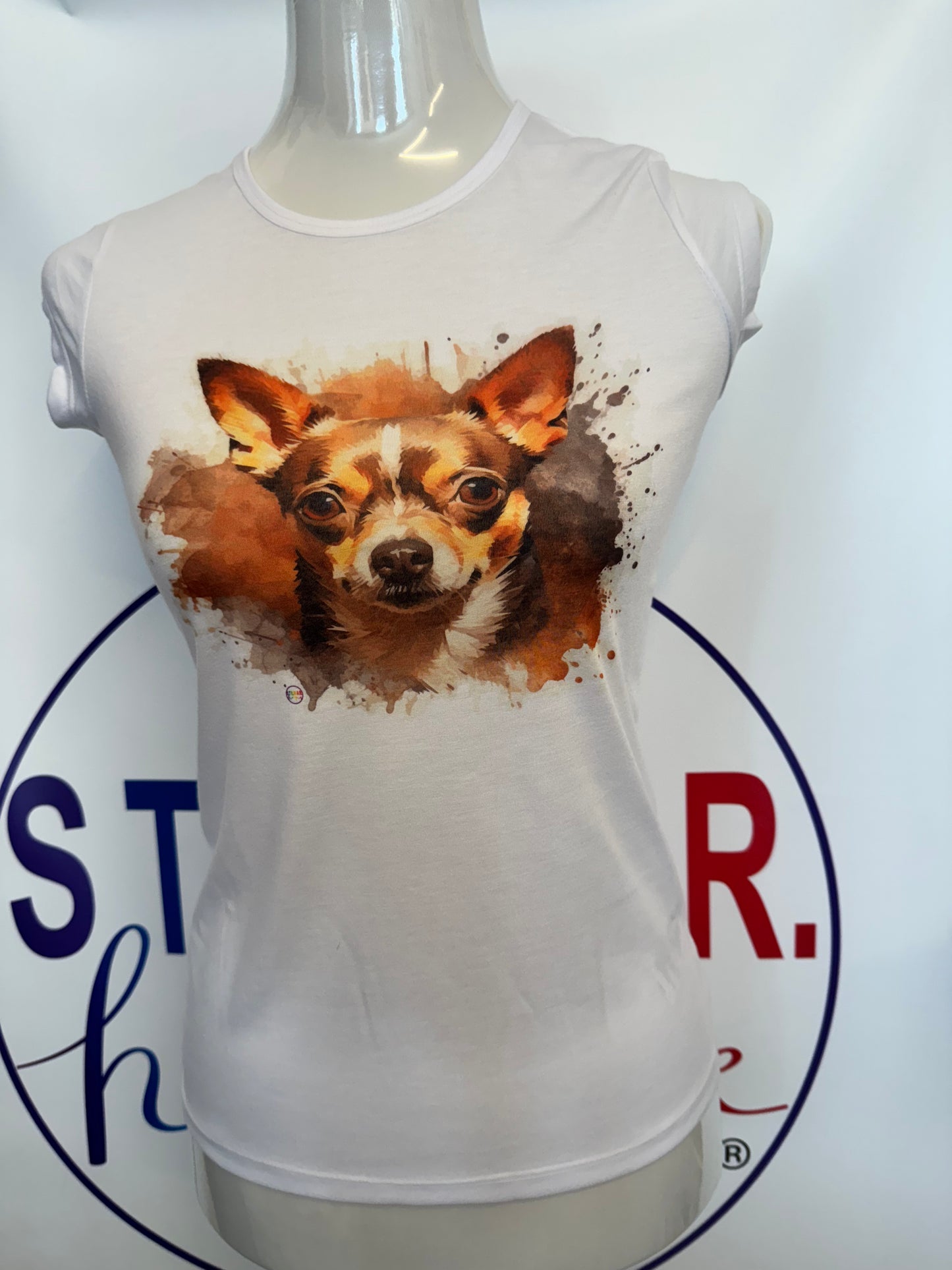 T-shirt DONNA con il tuo PELOSINO (TATTO COTONE)