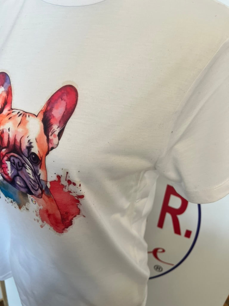 T-shirt stampa BULLDOG FRANCESE