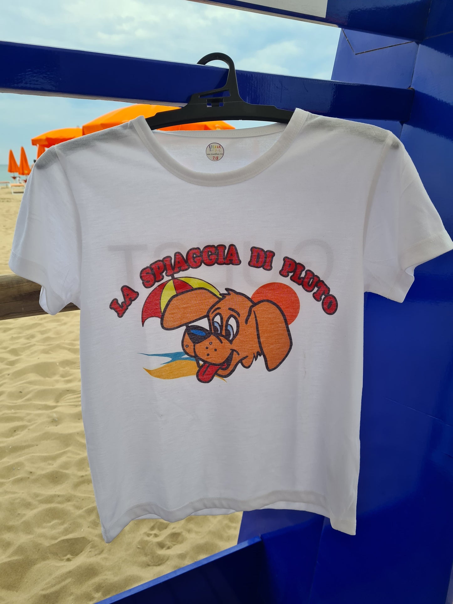 T-shirt UNISEX -- LA SPIAGGIA DI PLUTO
