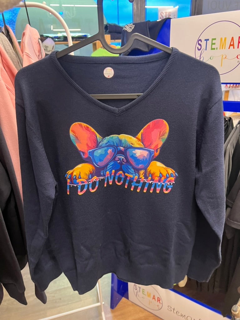 Maglioncino blu- Ettore I do nothing