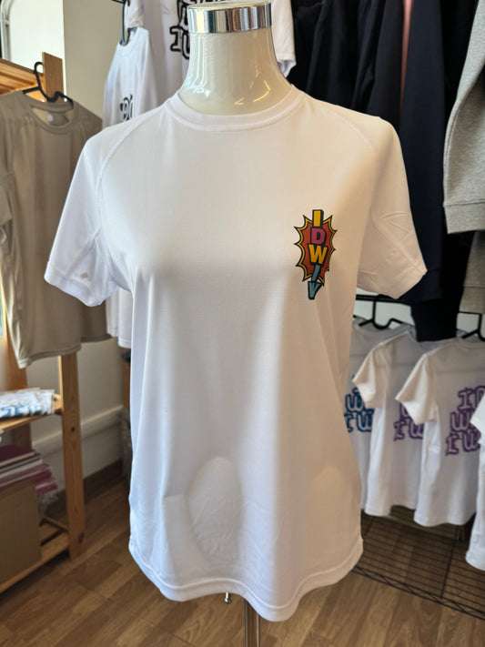 T-shirt TECNICA BIANCA stampa "I DO WHAT I WANT" vers 2025