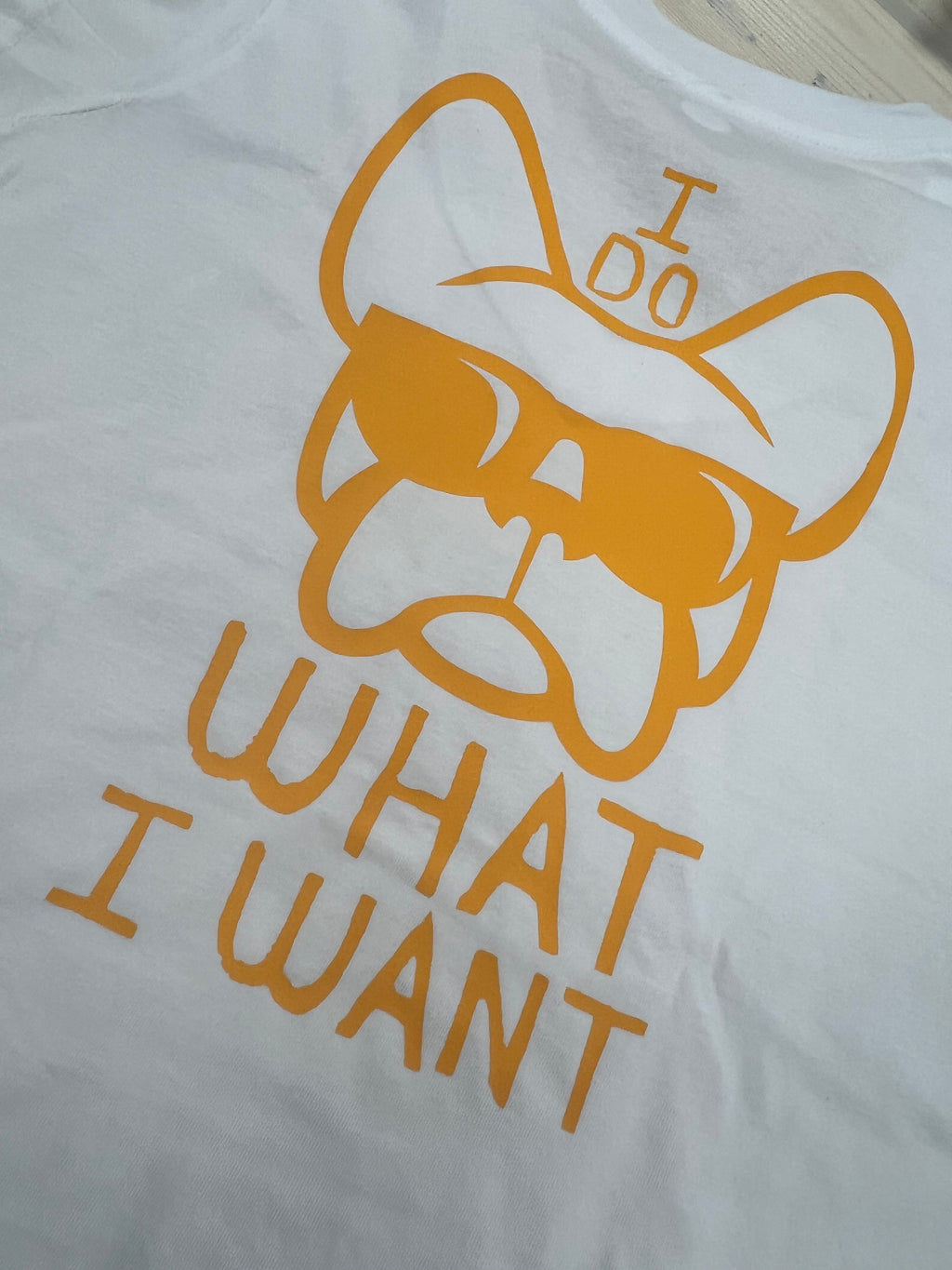 T-shirt BIANCA corta ETTORE-I do what I want