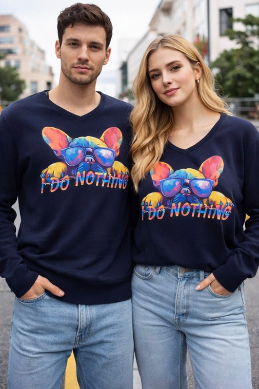 Maglioncino blu- Ettore I do nothing