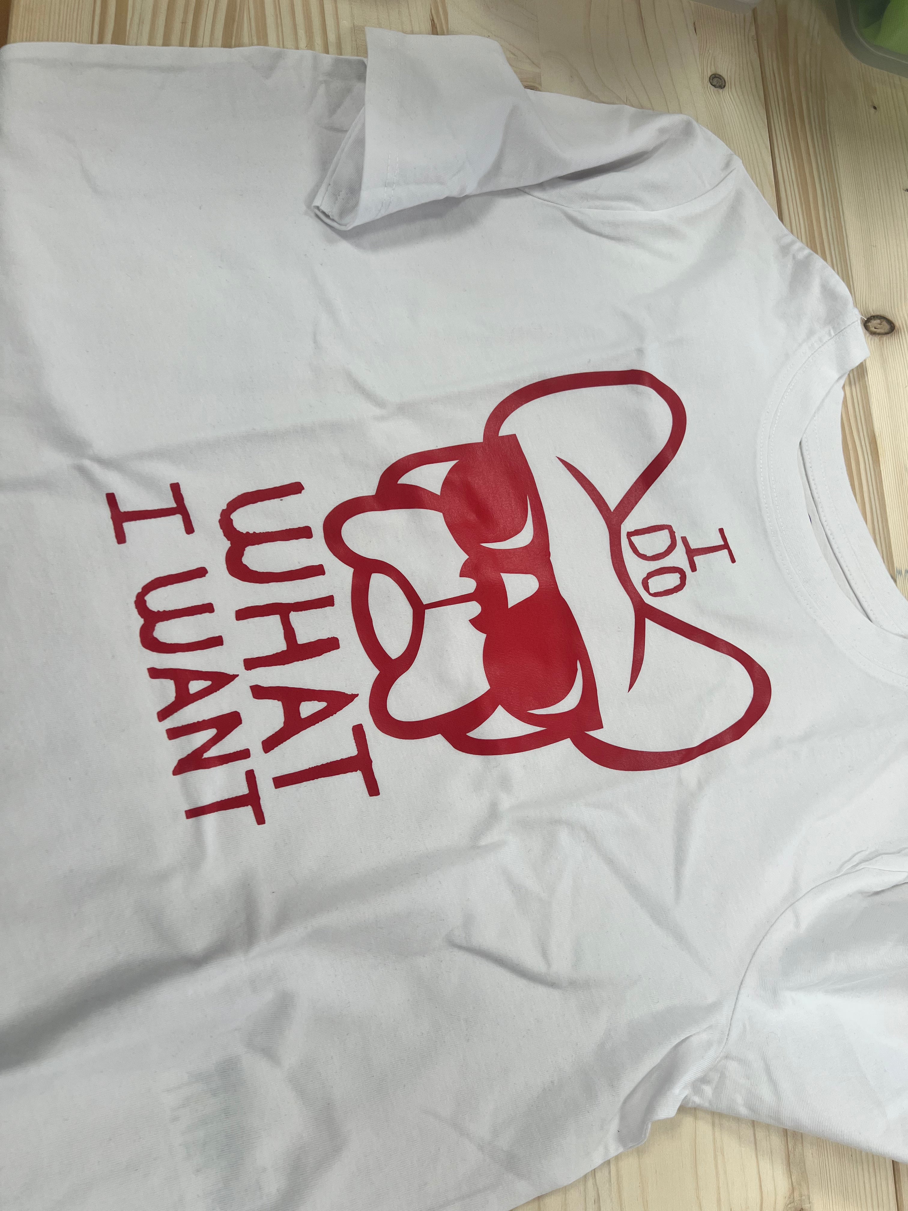 T-shirt BIANCA corta ETTORE-I do what I want