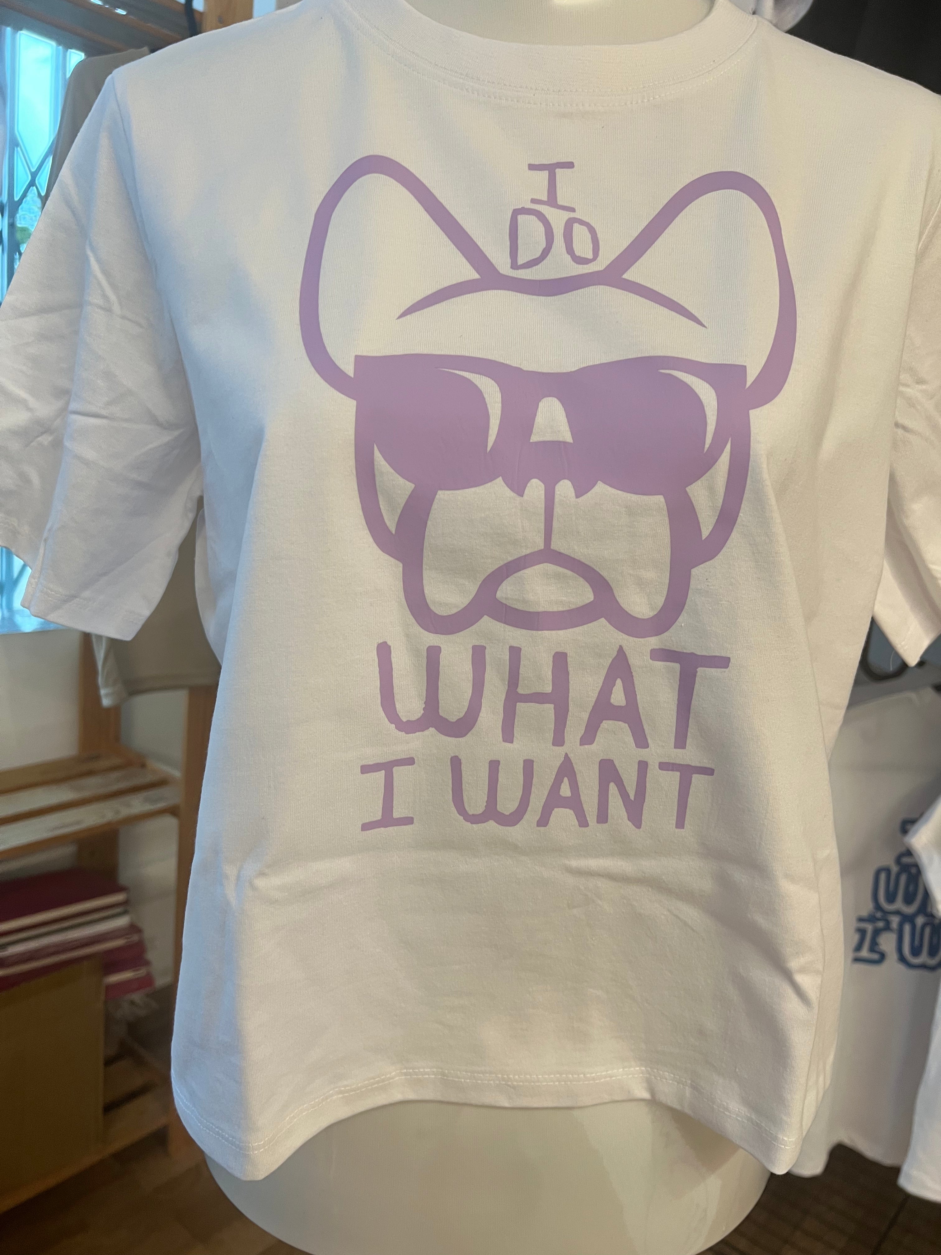 T-shirt BIANCA corta ETTORE-I do what I want