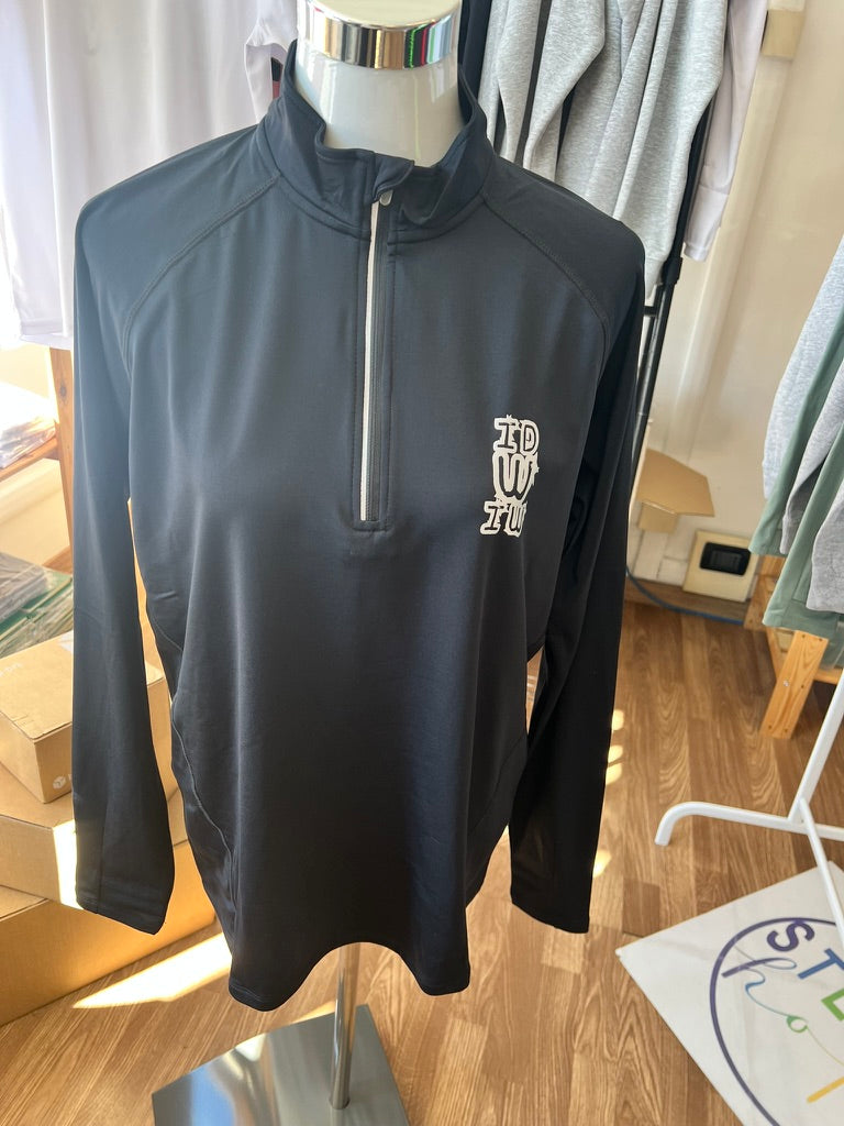 Felpa tecnica nera - I do what I want