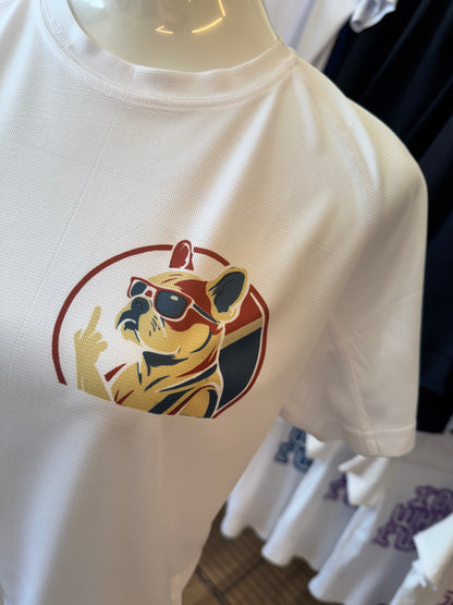 T-shirt TECNICA BIANCA stampa "ETTORE I DO WHAT I WANT" vers 2025