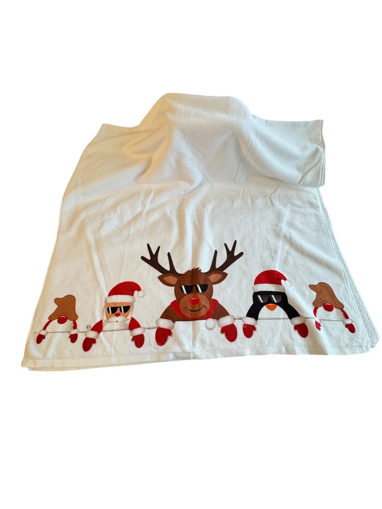 Set asciugamani stampati Natale