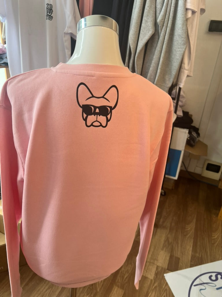 Felpa rosa -Ettore I do what I want