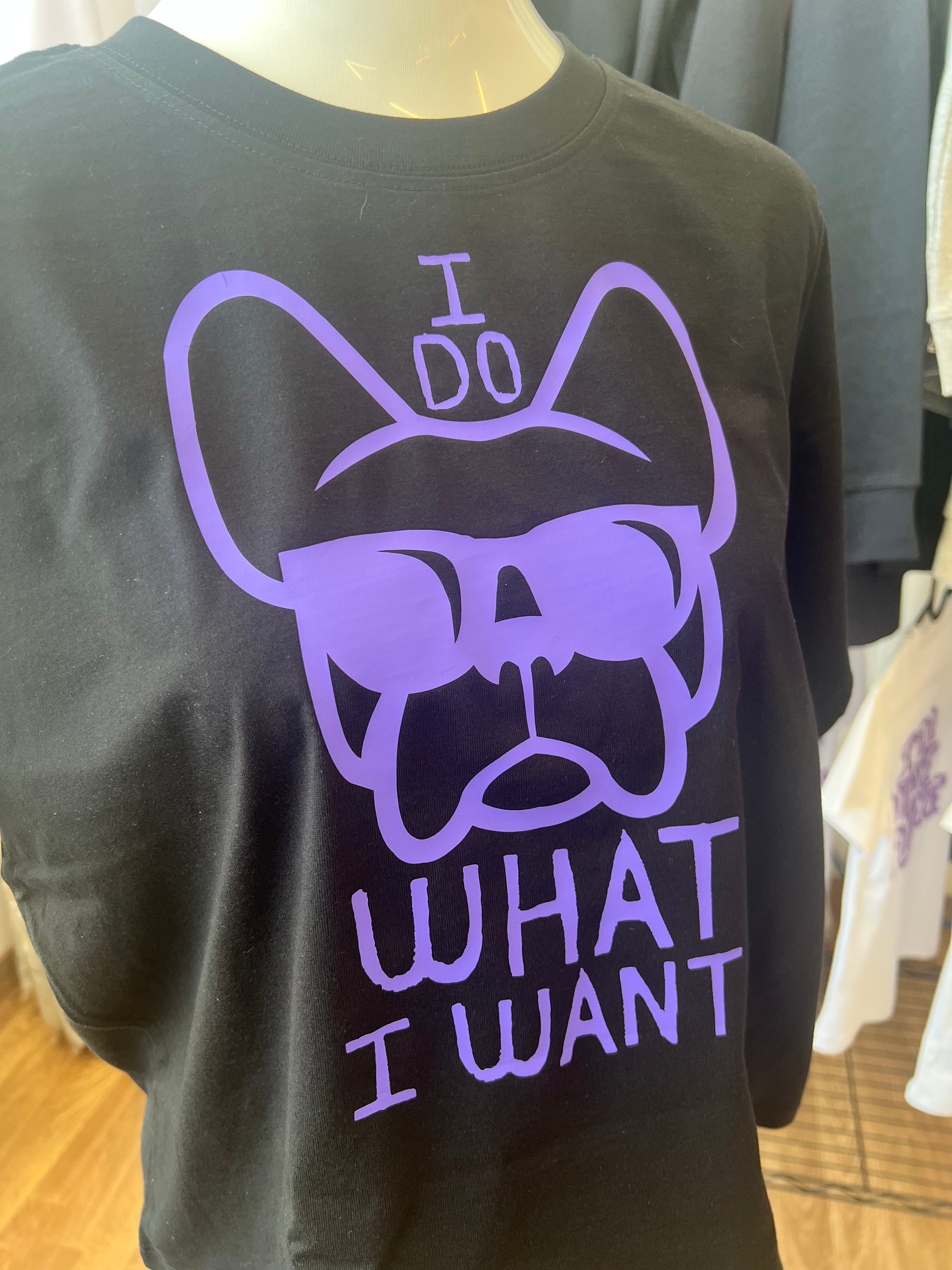T-shirt NERA corta ETTORE-I do what I want