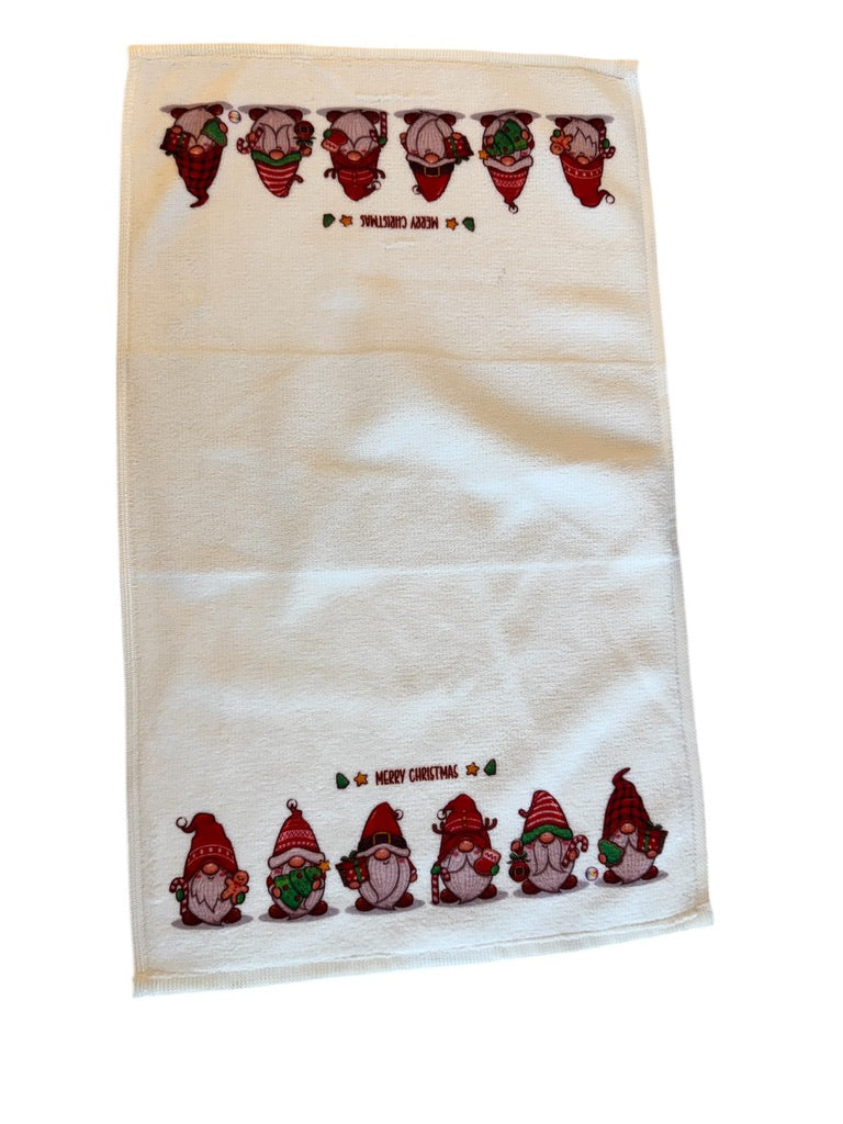 Set asciugamani stampati Natale