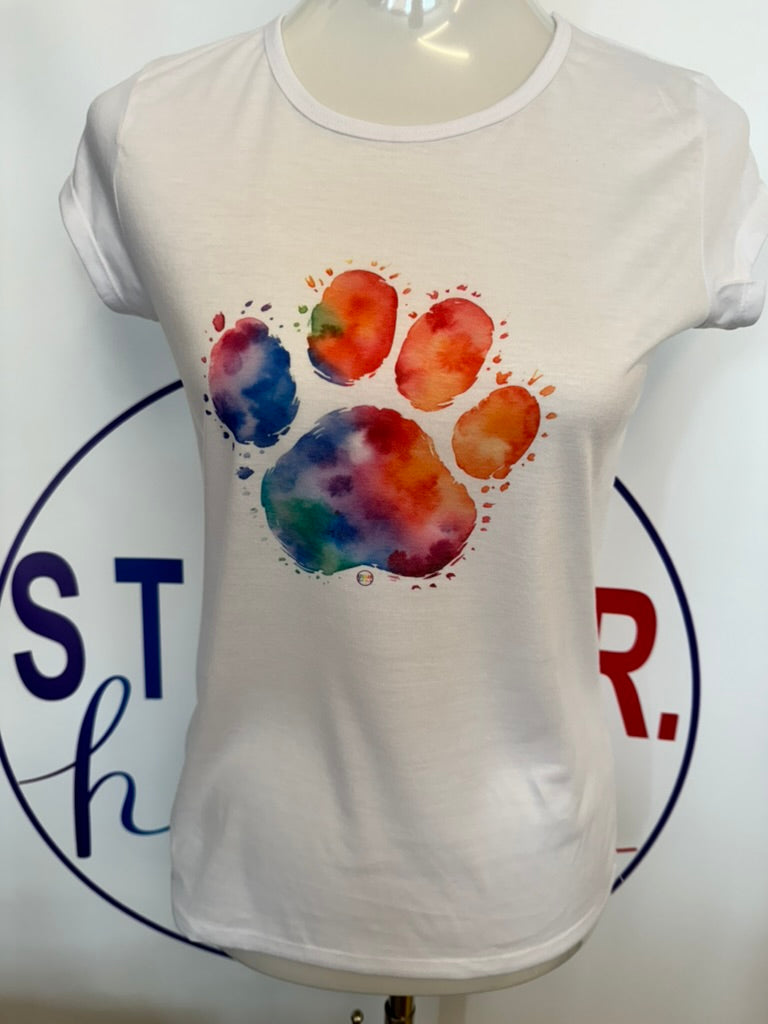 T-shirt DONNA con il tuo PELOSINO (TATTO COTONE)