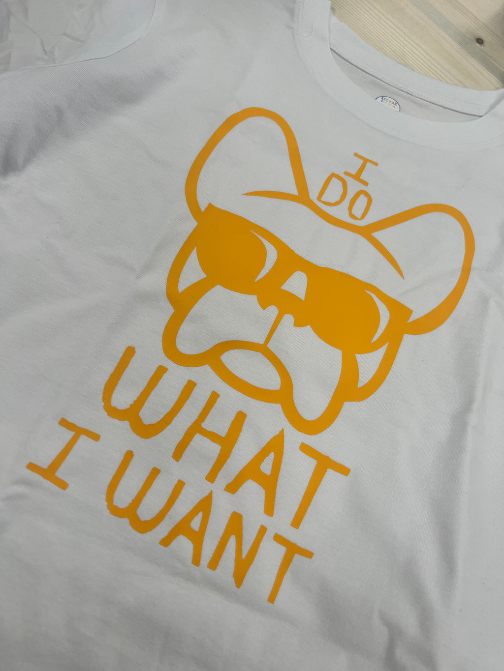 T-shirt BIANCA corta ETTORE-I do what I want