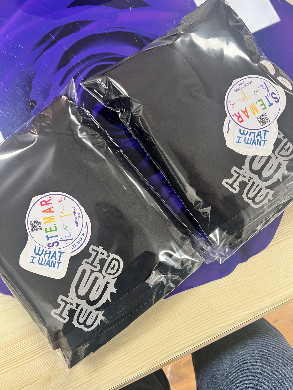 COMPLETO INTIMO TERMICO CON LOGO "I DO WHAT I WANT"