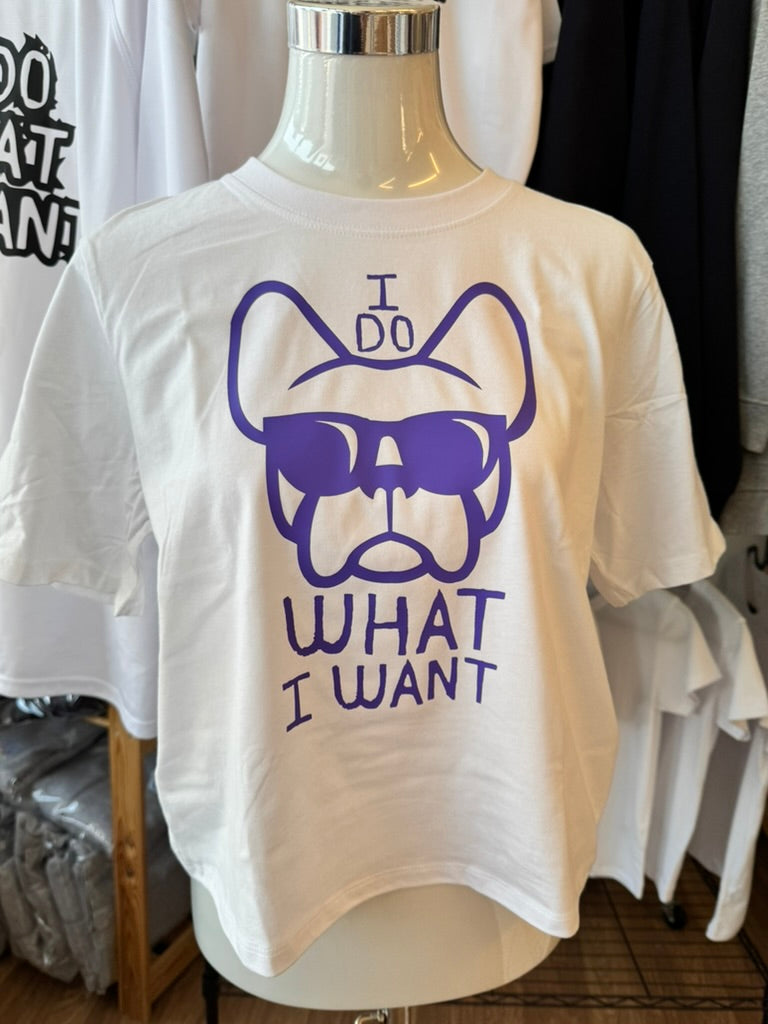 T-shirt BIANCA corta ETTORE-I do what I want