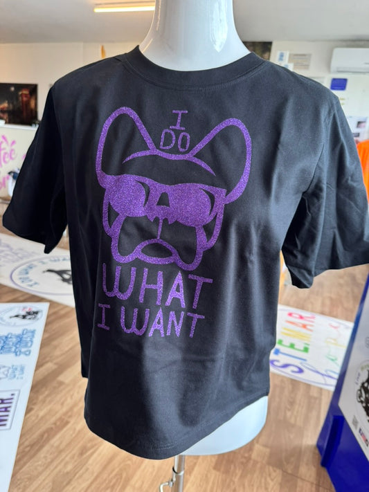 T-shirt NERA corta ETTORE-I do what I want