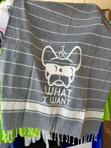 ASCIUGAMANO MARE Ettore I do what I want