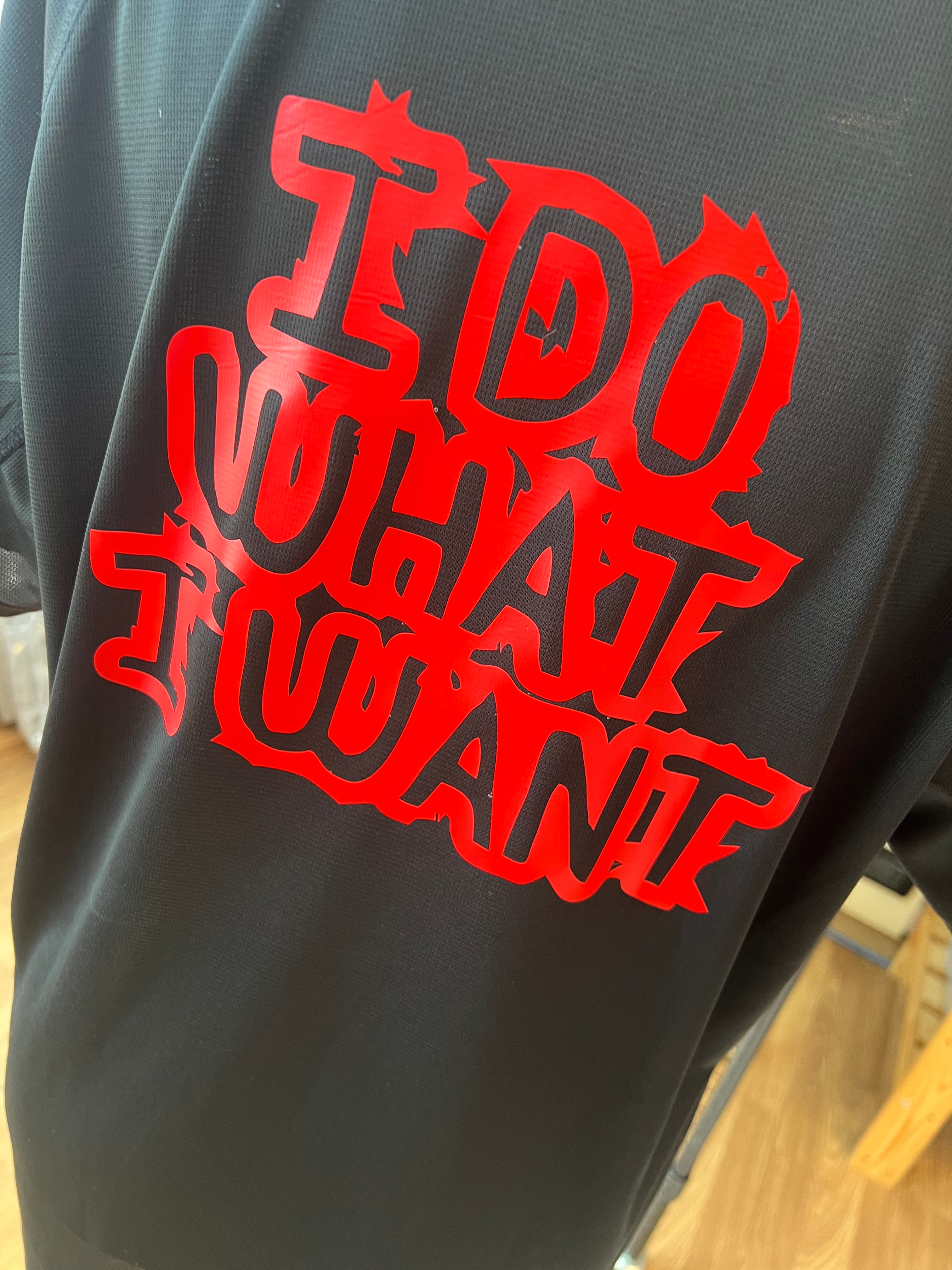 T-shirt TECNICA NERA stampa "I DO WHAT I WANT"