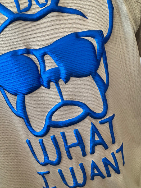 T-shirt TECNICA stampa "ETTORE --I DO WHAT I WANT"