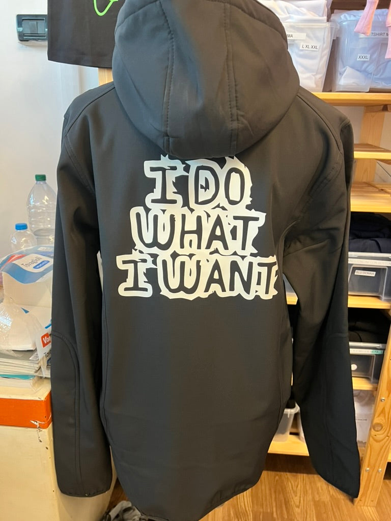 Giubbotto in soft shell - I do what I want