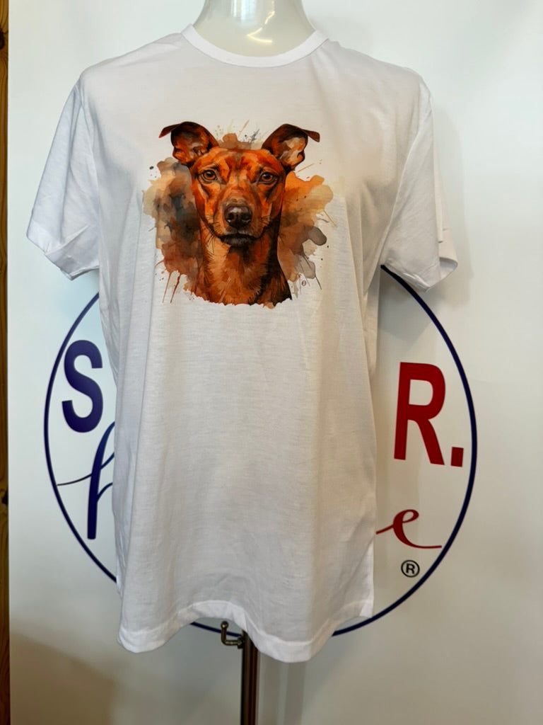 T-shirt DONNA con il tuo PELOSINO (TATTO COTONE)