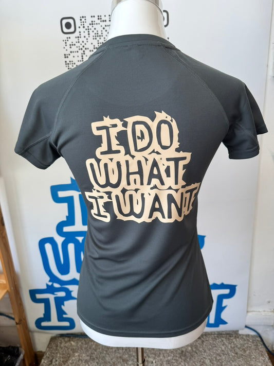 T-shirt TECNICA DA DONNA stampa "I DO WHAT I WANT"