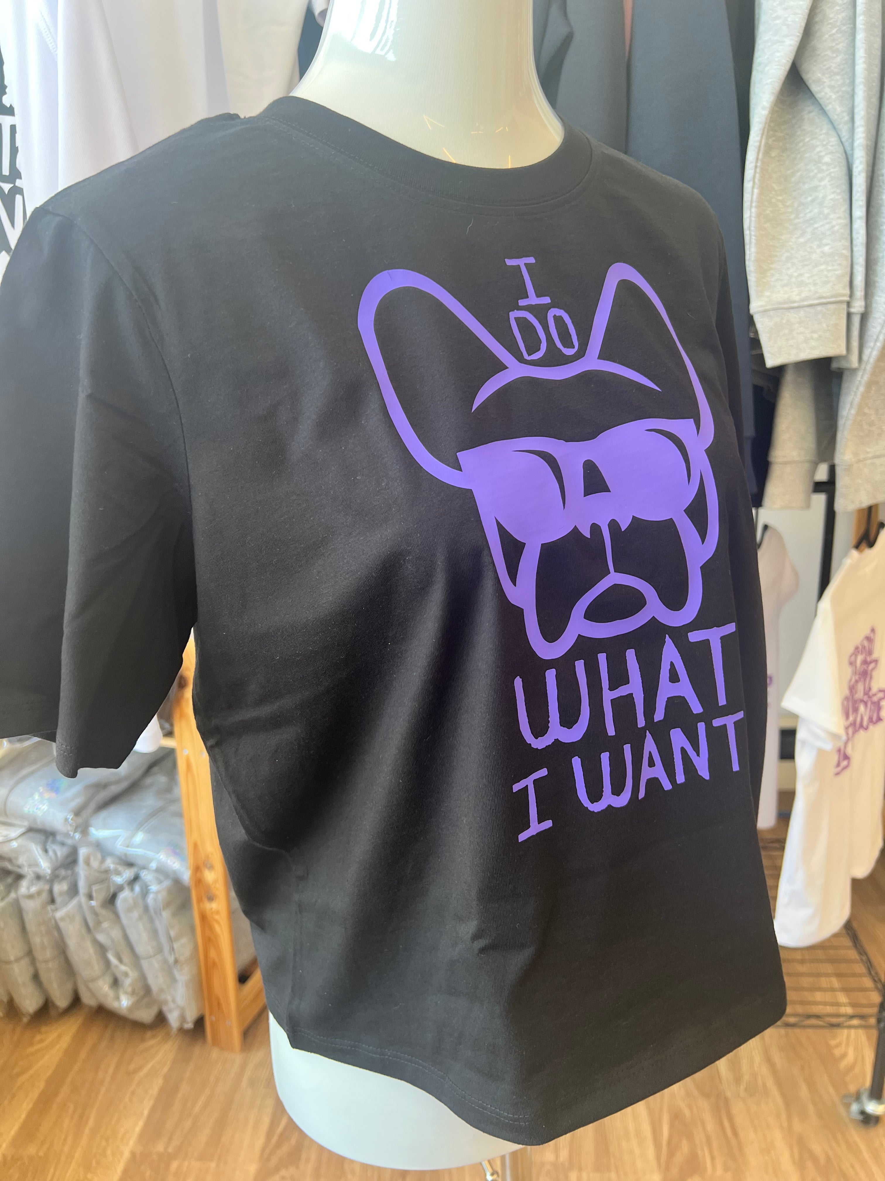 T-shirt NERA corta ETTORE-I do what I want