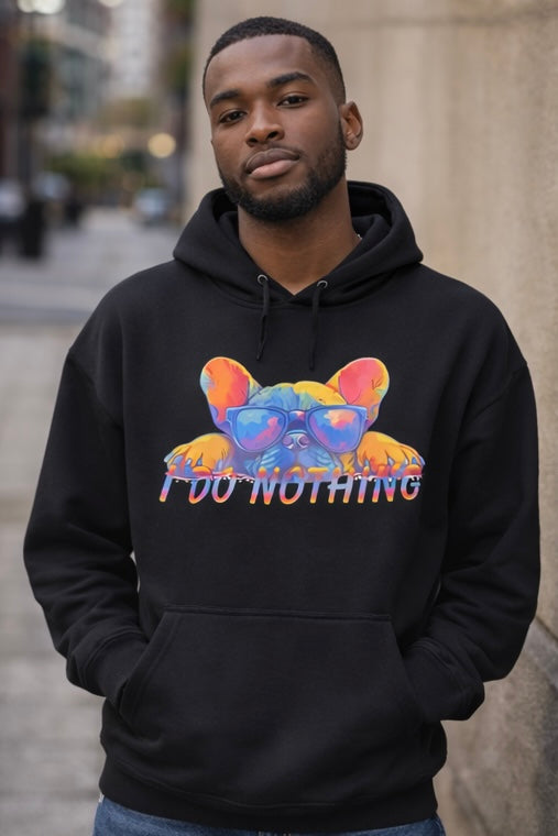 Felpa blu- Ettore I do nothing