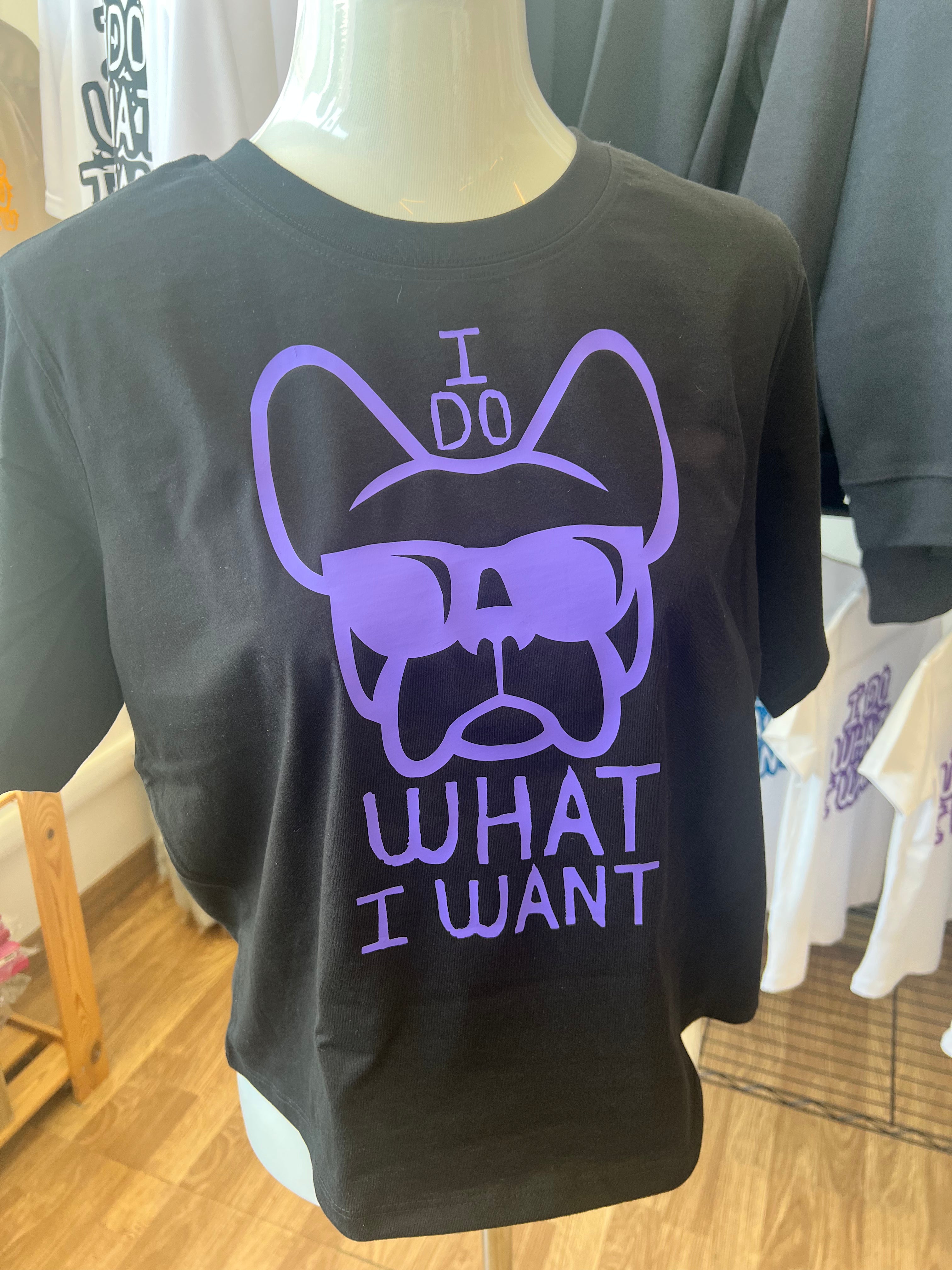 T-shirt NERA corta ETTORE-I do what I want