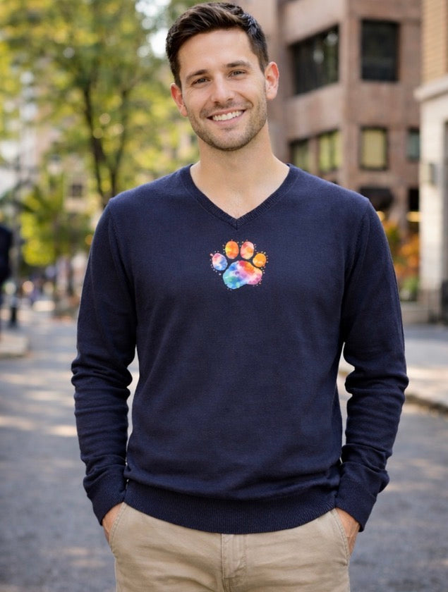 Maglioncino BLU- Zampa