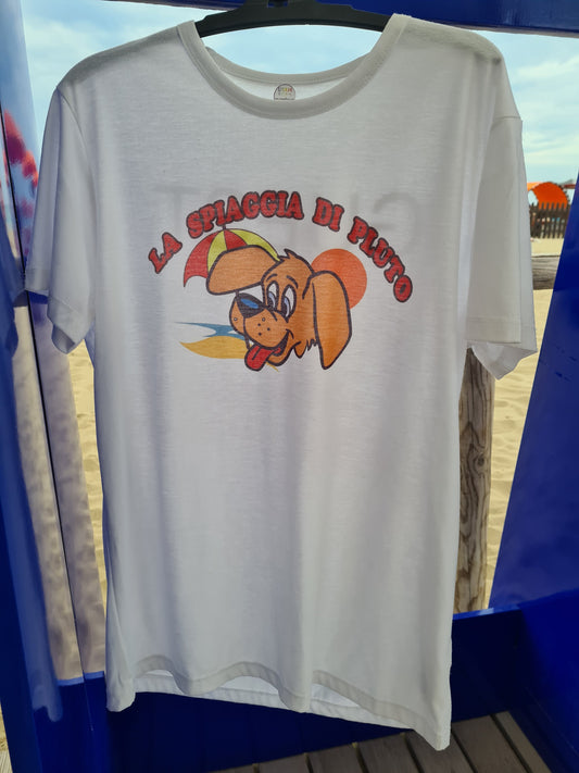 T-shirt UNISEX -- LA SPIAGGIA DI PLUTO