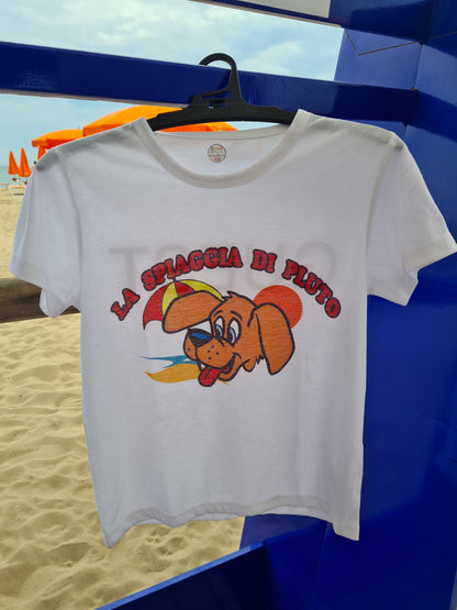 T-shirt UNISEX -- LA SPIAGGIA DI PLUTO