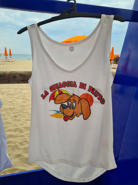 Canotta DONNA -- LA SPIAGGIA DI PLUTO